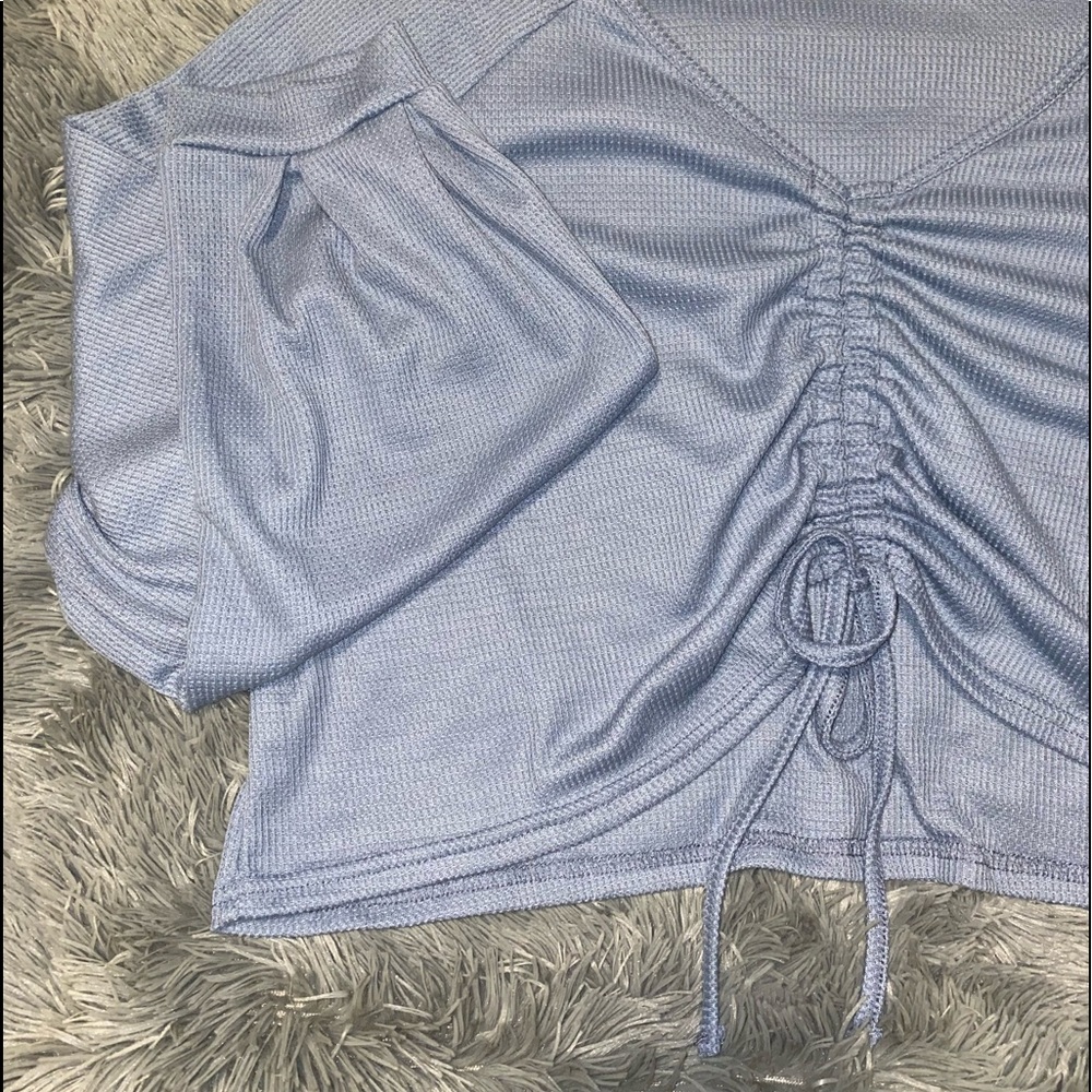 Plus Size Drawstring Top - Picture 4 of 5